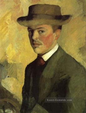  Macke Galerie - Selbst Porträt 1909 August Macke